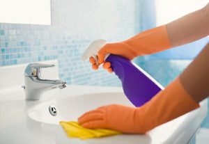 bathroom cleaning tips
